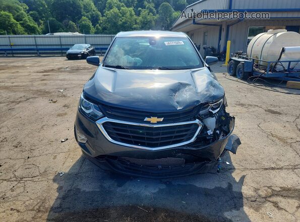 3GNAXUEV1LS560237 2020 CHEVROLET EQUINOX Black Front view