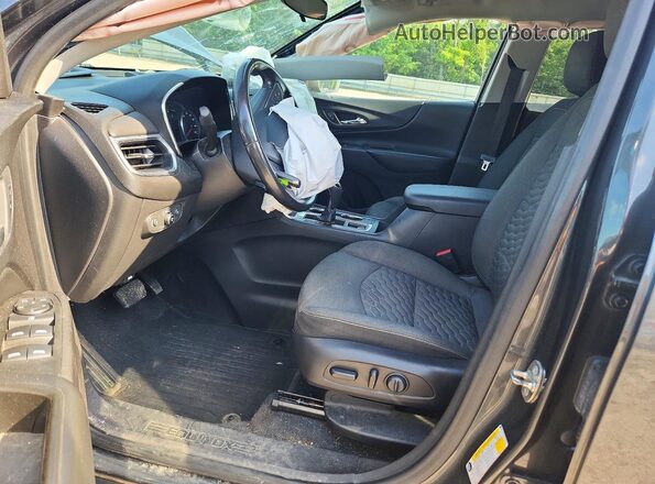 3GNAXUEV1LS560237 2020 CHEVROLET EQUINOX Black Front interior view