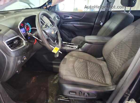3GNAXUEV1LS632585 2020 CHEVROLET EQUINOX Black Սալոնի դիմացի տեսք