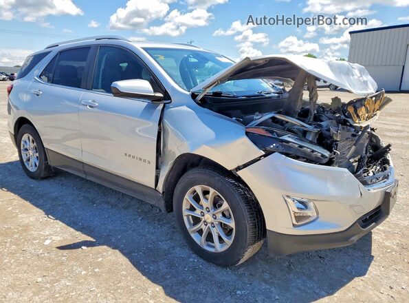3GNAXUEV1MS138566 2021 CHEVROLET EQUINOX Silver Delantero derecho