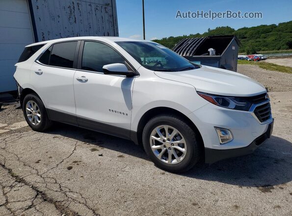 3GNAXUEV1MS170210 2021 CHEVROLET EQUINOX White Передня права чверть