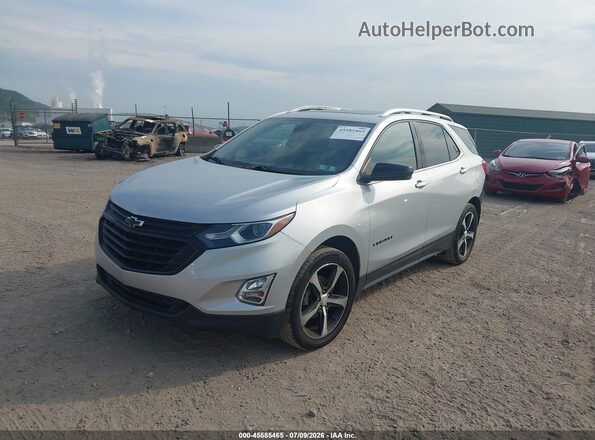 3GNAXUEV2LL221058 2020 CHEVROLET EQUINOX Silver წინა მარცხენა ხედი სამი მეოთხედიდან