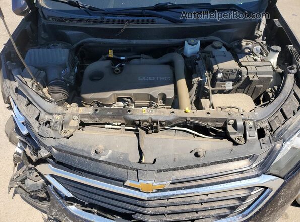 3GNAXUEV2LS511516 2020 CHEVROLET EQUINOX Blue Vista del compartimento del motor