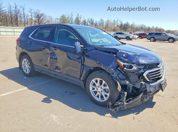 3GNAXUEV2LS511516 2020 CHEVROLET EQUINOX Blue Delantero derecho