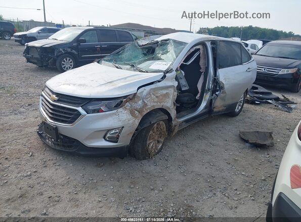 3GNAXUEV2LS721968 2020 CHEVROLET EQUINOX Silver Առջևի ձախ երեք քառորդ տեսարան