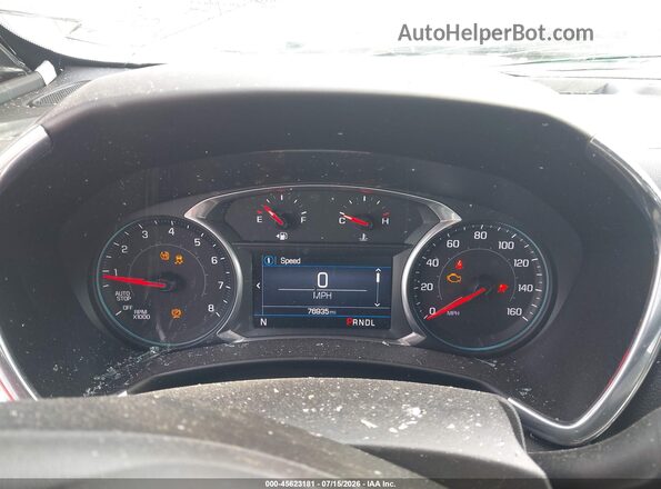 3GNAXUEV2LS721968 2020 CHEVROLET EQUINOX Silver Հետևի նստատեղերի տեսք