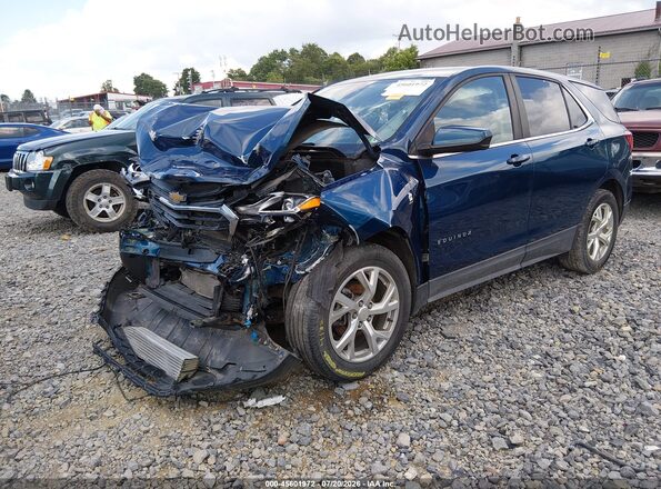 3GNAXUEV2ML323140 2021 CHEVROLET EQUINOX Синий Передняя левая четверть