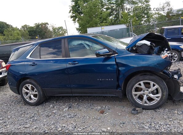 3GNAXUEV2ML323140 2021 CHEVROLET EQUINOX Синий Вид задней части салона