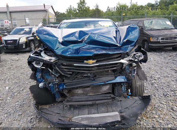 3GNAXUEV2ML323140 2021 CHEVROLET EQUINOX Синий Вид щитка приборов