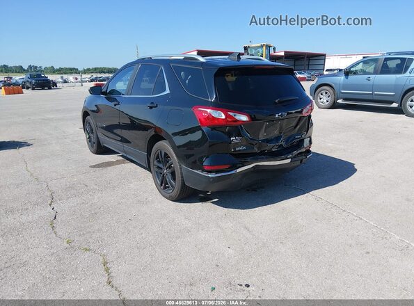 3GNAXUEV2ML365839 2021 CHEVROLET EQUINOX Black Rear left