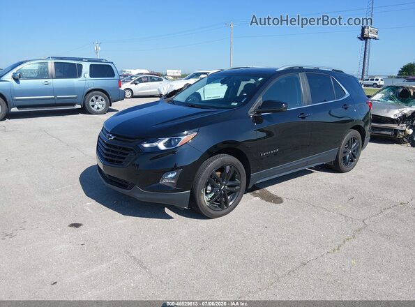 3GNAXUEV2ML365839 2021 CHEVROLET EQUINOX Black Front left