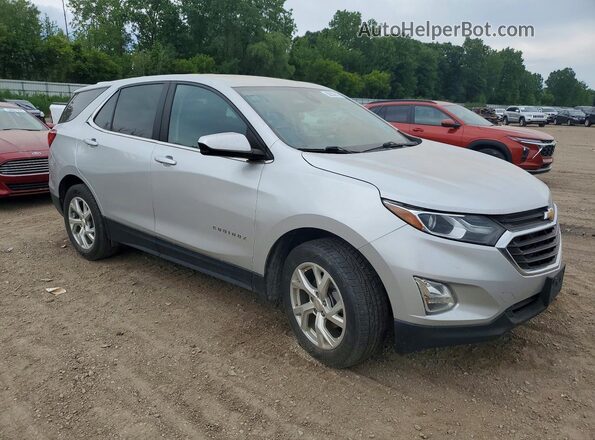 3GNAXUEV2MS168871 2021 CHEVROLET EQUINOX Silver Front right