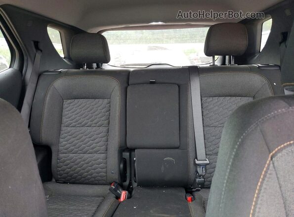 3GNAXUEV2MS168871 2021 CHEVROLET EQUINOX Silver Rear seats view