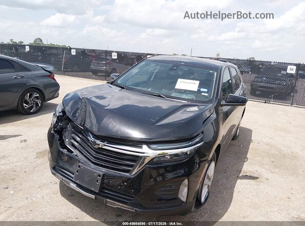3GNAXUEV2NL114143 2022 CHEVROLET EQUINOX Black Przód lewy