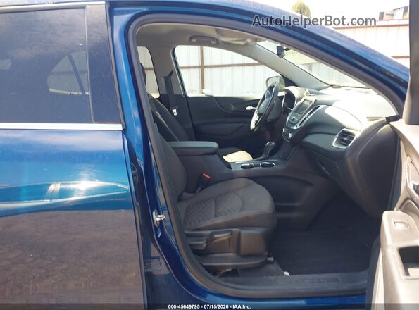 3GNAXUEV3LL174526 2020 CHEVROLET EQUINOX Blue Widok wnętrza z przodu