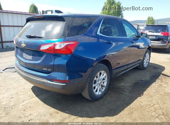 3GNAXUEV3LL174526 2020 CHEVROLET EQUINOX Blue Tył prawy