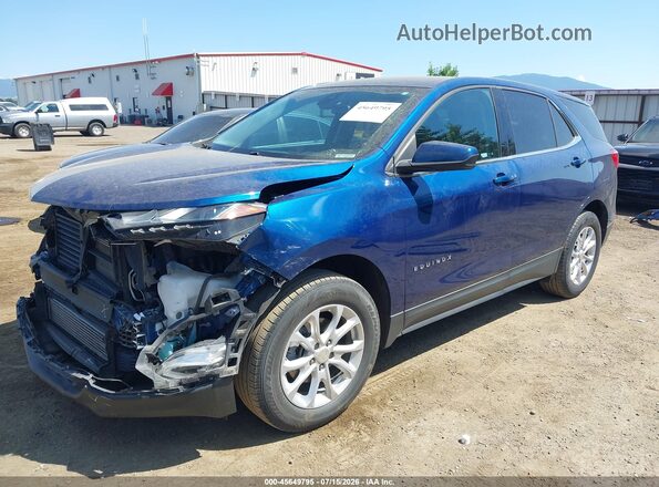 3GNAXUEV3LL174526 2020 CHEVROLET EQUINOX Blue Przód lewy