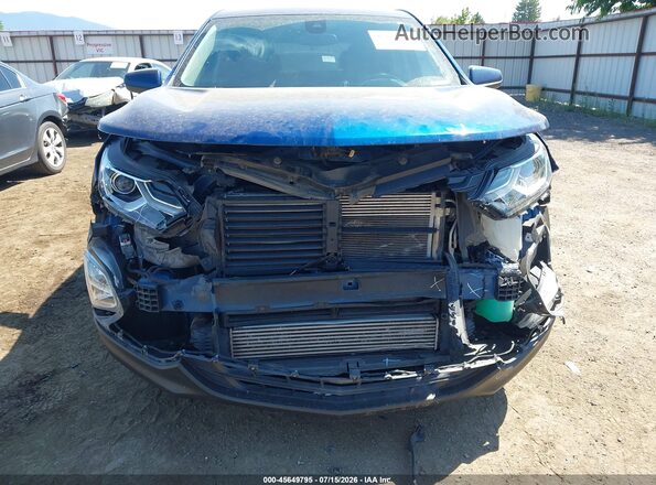 3GNAXUEV3LL174526 2020 CHEVROLET EQUINOX Blue Widok z przodu