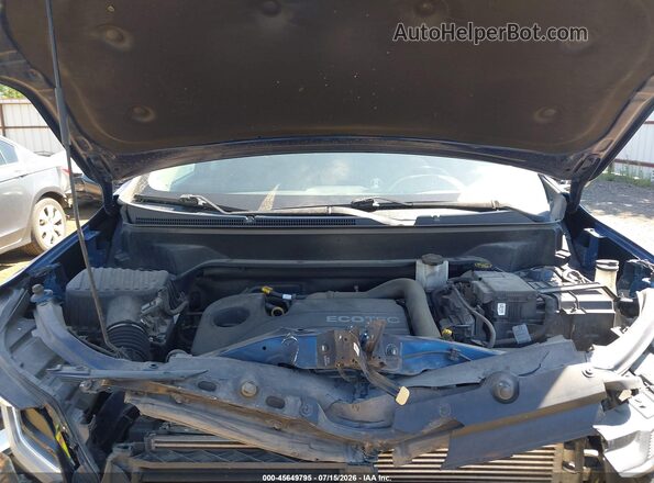 3GNAXUEV3LL174526 2020 CHEVROLET EQUINOX Blue Widok z tyłu