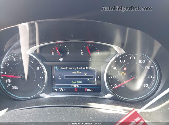 3GNAXUEV3LL174526 2020 CHEVROLET EQUINOX Blue Widok tylnych siedzeń
