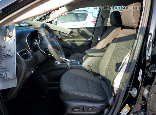 3GNAXUEV3LL202891 2020 CHEVROLET EQUINOX Черный Вид салона спереди