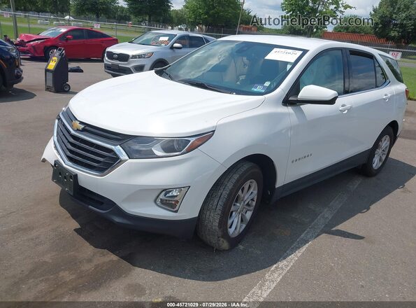 3GNAXUEV3LL211249 2020 CHEVROLET EQUINOX White Front left