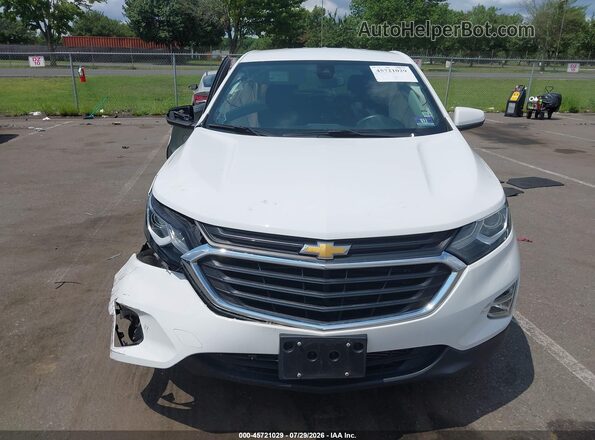 3GNAXUEV3LL211249 2020 CHEVROLET EQUINOX White Instrument cluster view