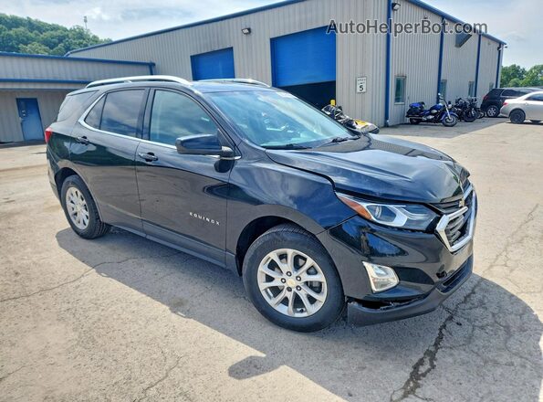 3GNAXUEV3LL326188 2020 CHEVROLET EQUINOX Черный Передняя правая четверть