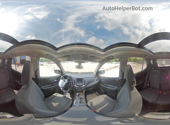 3GNAXUEV3LL326188 2020 CHEVROLET EQUINOX Черный Панорамный вид салона 360°