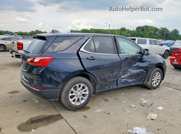 3GNAXUEV3MS122563 2021 CHEVROLET EQUINOX Blue Հետևի աջ