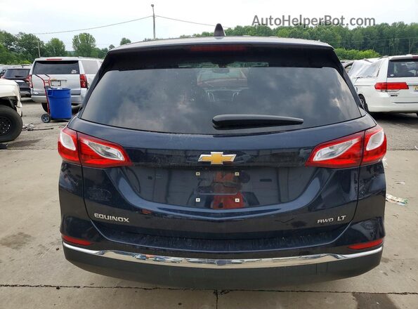 3GNAXUEV3MS122563 2021 CHEVROLET EQUINOX Blue Հետևի տեսք