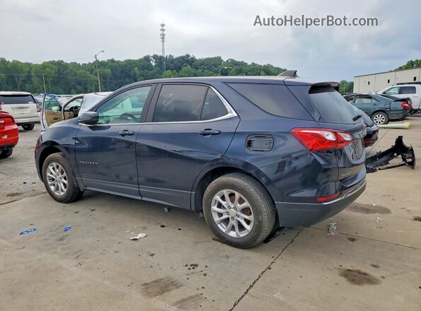 3GNAXUEV3MS122563 2021 CHEVROLET EQUINOX Blue Հետևի ձախ