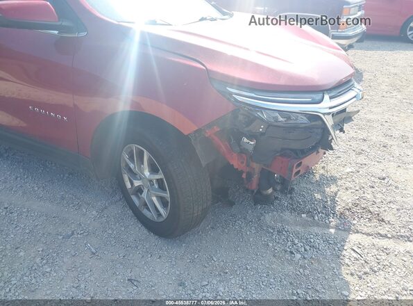 3GNAXUEV4NL159293 2022 CHEVROLET EQUINOX Red Front view