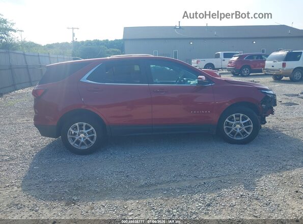 3GNAXUEV4NL159293 2022 CHEVROLET EQUINOX Red 360 interior view
