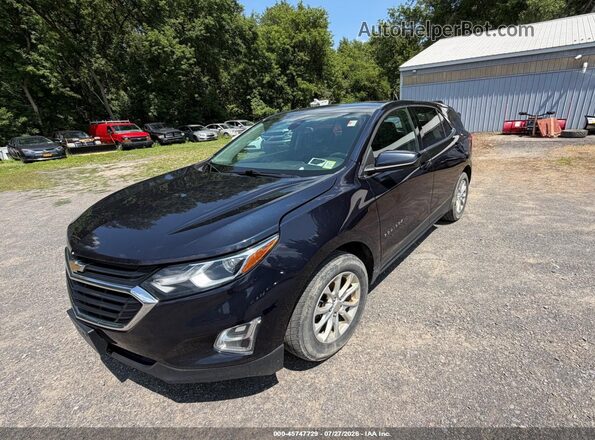 3GNAXUEV5LS507928 2020 CHEVROLET EQUINOX Black Առջևի ձախ երեք քառորդ տեսարան