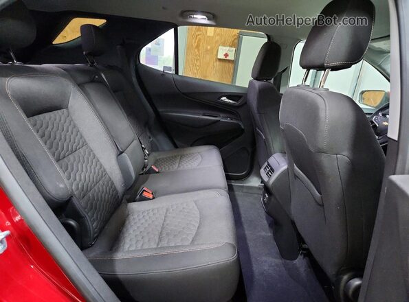 3GNAXUEV6KL199516 2019 CHEVROLET EQUINOX Burgundy Widok wnętrza z tyłu
