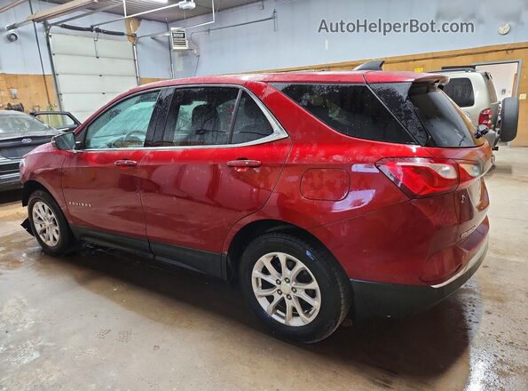 3GNAXUEV6KL199516 2019 CHEVROLET EQUINOX Burgundy Tył lewy