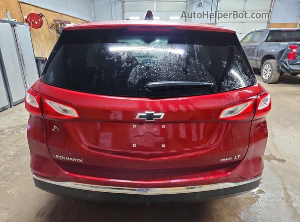 3GNAXUEV6KL199516 2019 CHEVROLET EQUINOX Burgundy Widok z tyłu