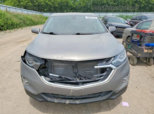 3GNAXUEV6KS501425 2019 CHEVROLET EQUINOX Серебряный Вид спереди