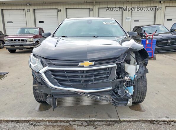 3GNAXUEV6LL256153 2020 CHEVROLET EQUINOX Black Widok z przodu