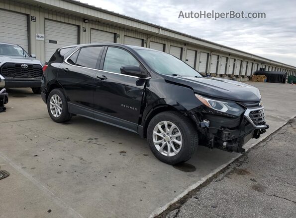 3GNAXUEV6LL256153 2020 CHEVROLET EQUINOX Black Przód prawy