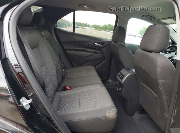 3GNAXUEV6LL256153 2020 CHEVROLET EQUINOX Black Widok wnętrza z tyłu