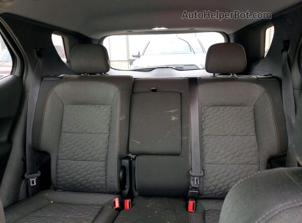 3GNAXUEV6LL256153 2020 CHEVROLET EQUINOX Black Widok tylnych siedzeń