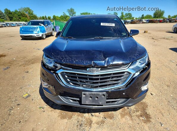 3GNAXUEV6MS134982 2021 CHEVROLET EQUINOX Blue Vista frontal