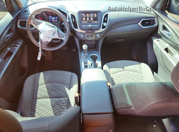 3GNAXUEV6MS134982 2021 CHEVROLET EQUINOX Blue Vista del salpicadero