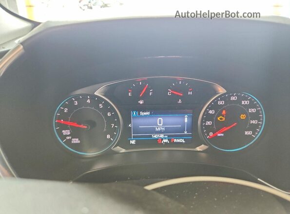3GNAXUEV6MS137591 2021 CHEVROLET EQUINOX Белый Вид щитка приборов