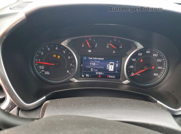 3GNAXUEV6MS156268 2021 CHEVROLET EQUINOX Silver Սարքավորումների վահանակի տեսք