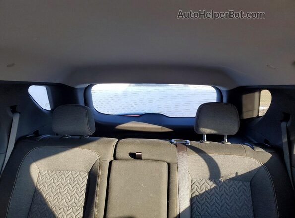 3GNAXUEV6NL183577 2022 CHEVROLET EQUINOX Black უკანა სავარძლების ხედი