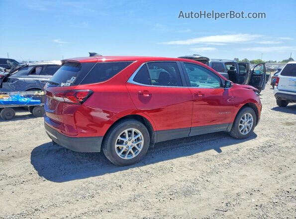 3GNAXUEV6NL192523 2022 CHEVROLET EQUINOX Red უკანა მარჯვენა