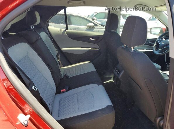 3GNAXUEV6NL192523 2022 CHEVROLET EQUINOX Red უკანა სალონის ხედი